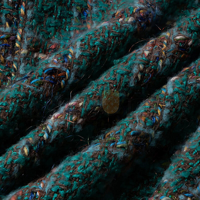 CHANEL GREEN TWEED JACKET P75152